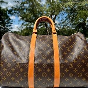 Louis Vuitton Monogram Keepall Speedy 45